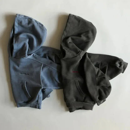 長袖セットアップ キッズセットアップ 2点セット レターロゴプリント裏フリースフーディ長袖スウェットパーカー+ロングスウェットパンツ【mh0008304】