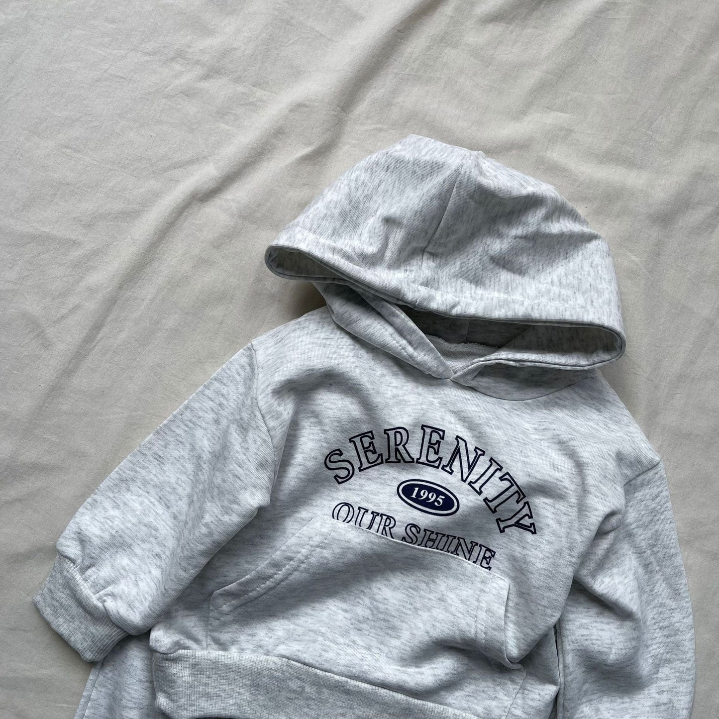 長袖セットアップ ロゴプリントフーディ+スウェットパンツセットアップ 2点セット【mh0009445】