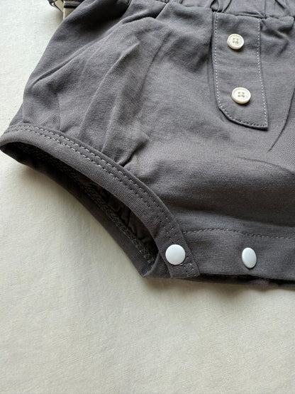 ノースリーブセットアップ ボーダータンクトップ+ブルマパンツセットアップ 2点セット【mh0010420】