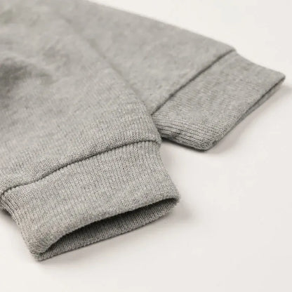 長袖セットアップ ベビーセットアップ 2点セット 長袖Tシャツ+ロングパンツ レターロゴ刺繍 2カラー【mh0007753】