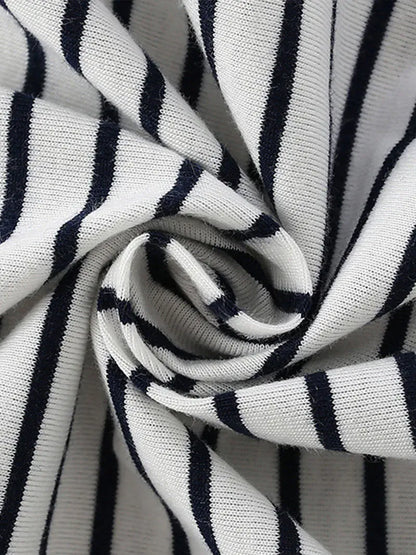 半袖セットアップ キッズセットアップ 2点セット 半袖Tシャツ+ショートパンツ ボーダー 恐竜ダイナソー【mh0005494】