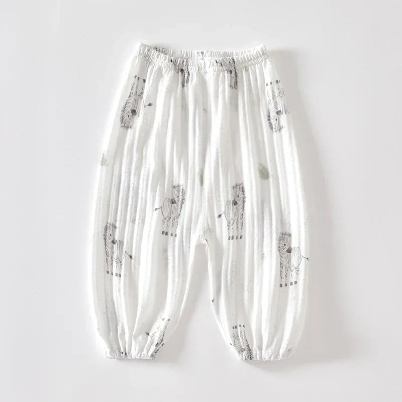 ロングパンツ・スウェットパンツ 2023CN15 / 73cm ベビーキッズパンツ サマールーズパンツ 蚊よけパンツ