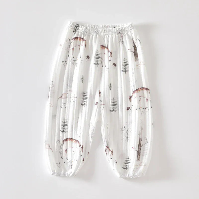 ロングパンツ・スウェットパンツ 2023CN55 / 73cm ベビーキッズパンツ サマールーズパンツ 蚊よけパンツ