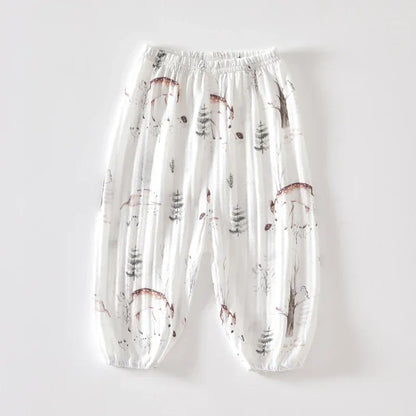 ロングパンツ・スウェットパンツ 2023CN55 / 73cm ベビーキッズパンツ サマールーズパンツ 蚊よけパンツ