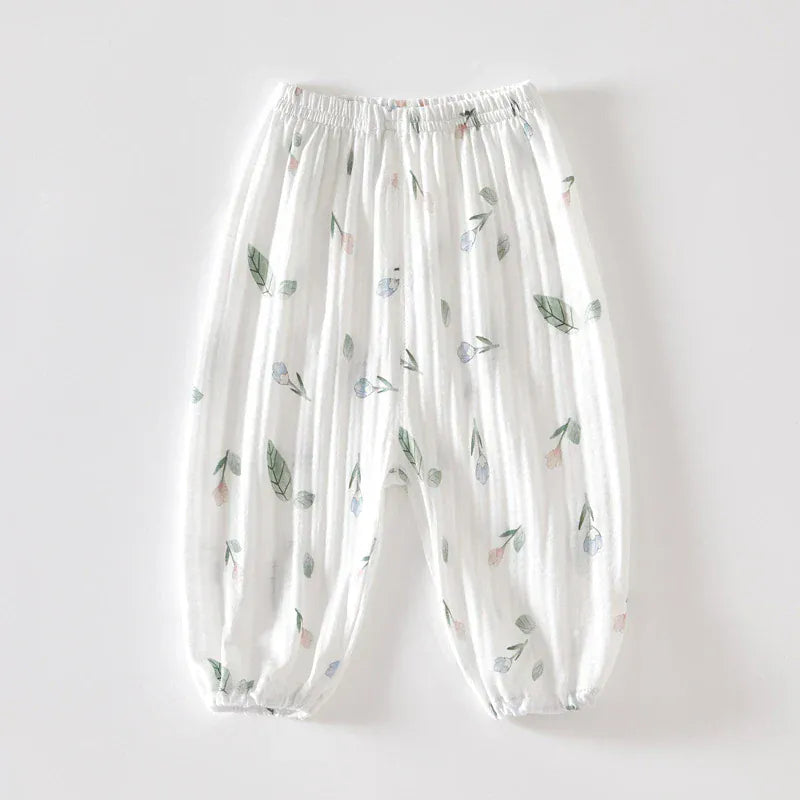ロングパンツ・スウェットパンツ 2023CN75 / 73cm ベビーキッズパンツ サマールーズパンツ 蚊よけパンツ