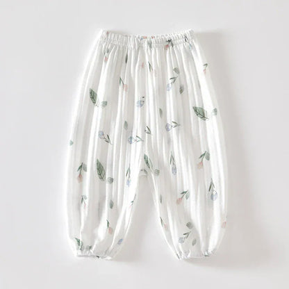 ロングパンツ・スウェットパンツ 2023CN75 / 73cm ベビーキッズパンツ サマールーズパンツ 蚊よけパンツ