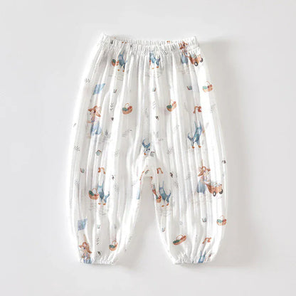 ロングパンツ・スウェットパンツ 2023CN85 / 73cm ベビーキッズパンツ サマールーズパンツ 蚊よけパンツ