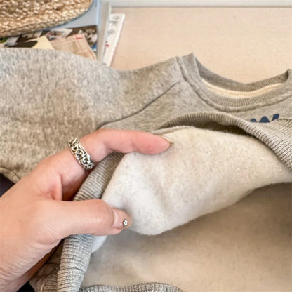 トレーナー・フーディ キッズスウェットシャツ トレーナー カレッジトレーナー しろくまプリント グレー ブルー 3カラー ボーイズ 男の子 子供服