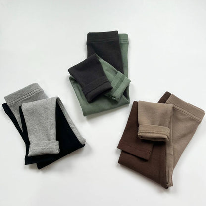 レギンスパンツ キッズ レギンスパンツ バイカラー パッチワーク 3カラー ユニセックス 男の子 女の子 子供服【mh0002995】