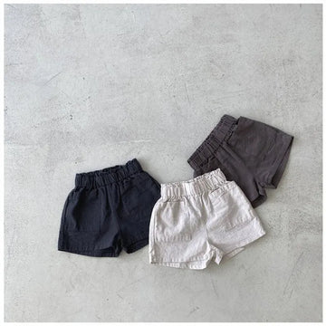 ハーフパンツ・ショートパンツ ベビーパンツ ショートパンツ シンプルベーシック 3カラー【mh0005270】