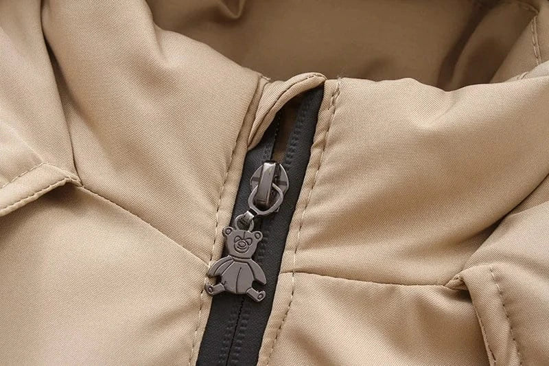 アウタージャンプスーツ キッズスキーウェア シンプルフーディ防寒ジャンプスーツつなぎ スポーツウェア 4カラー【mh0007610】