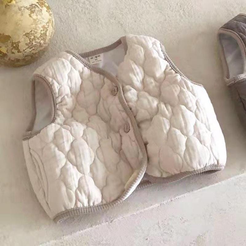 ベスト ベビー バイピング キルティング ベスト 47411638