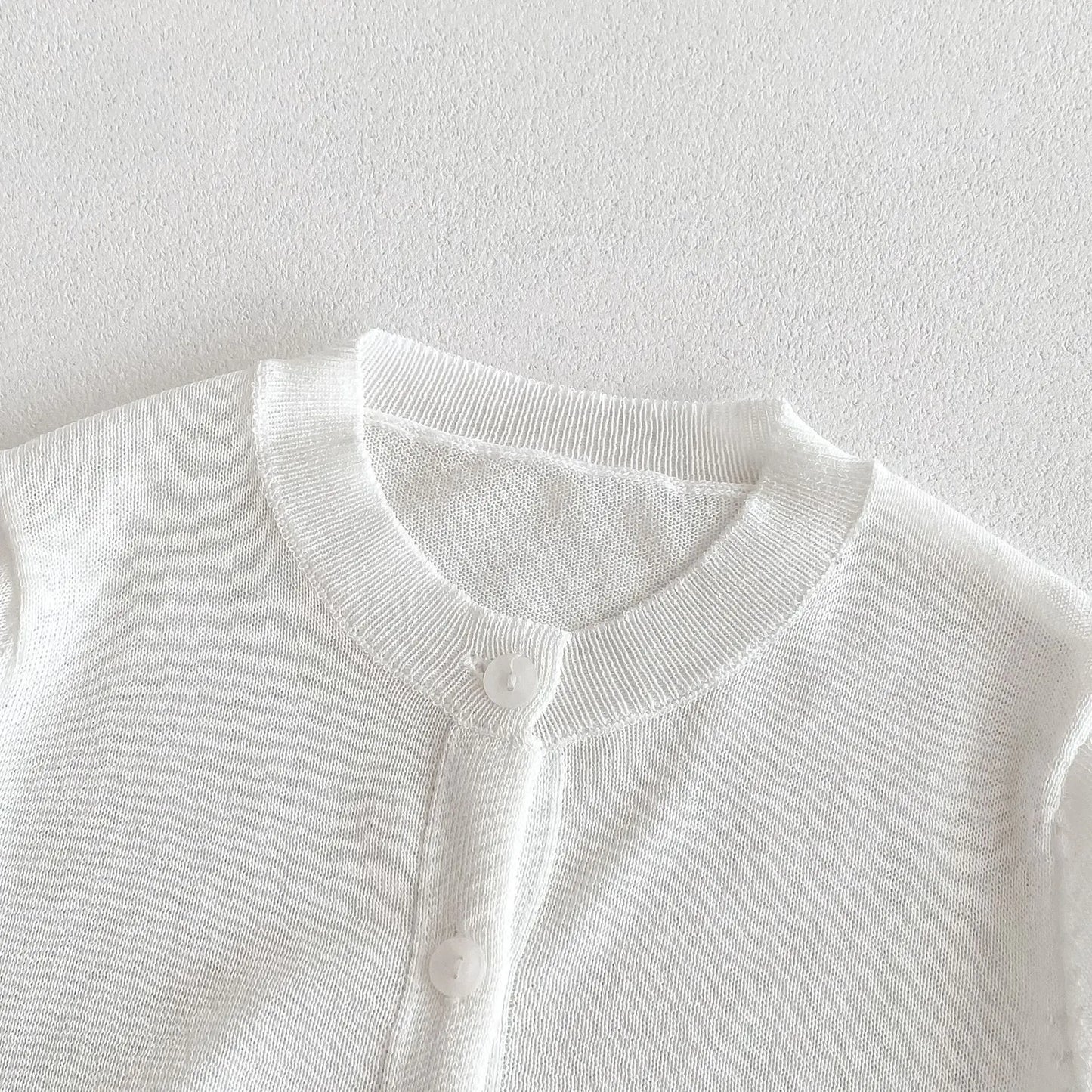 カーディガン・パーカー キッズカーディガン サマーカーディガンジャケット 薄手 シンプルベーシック 日除け クーラー冷房対策 5カラー