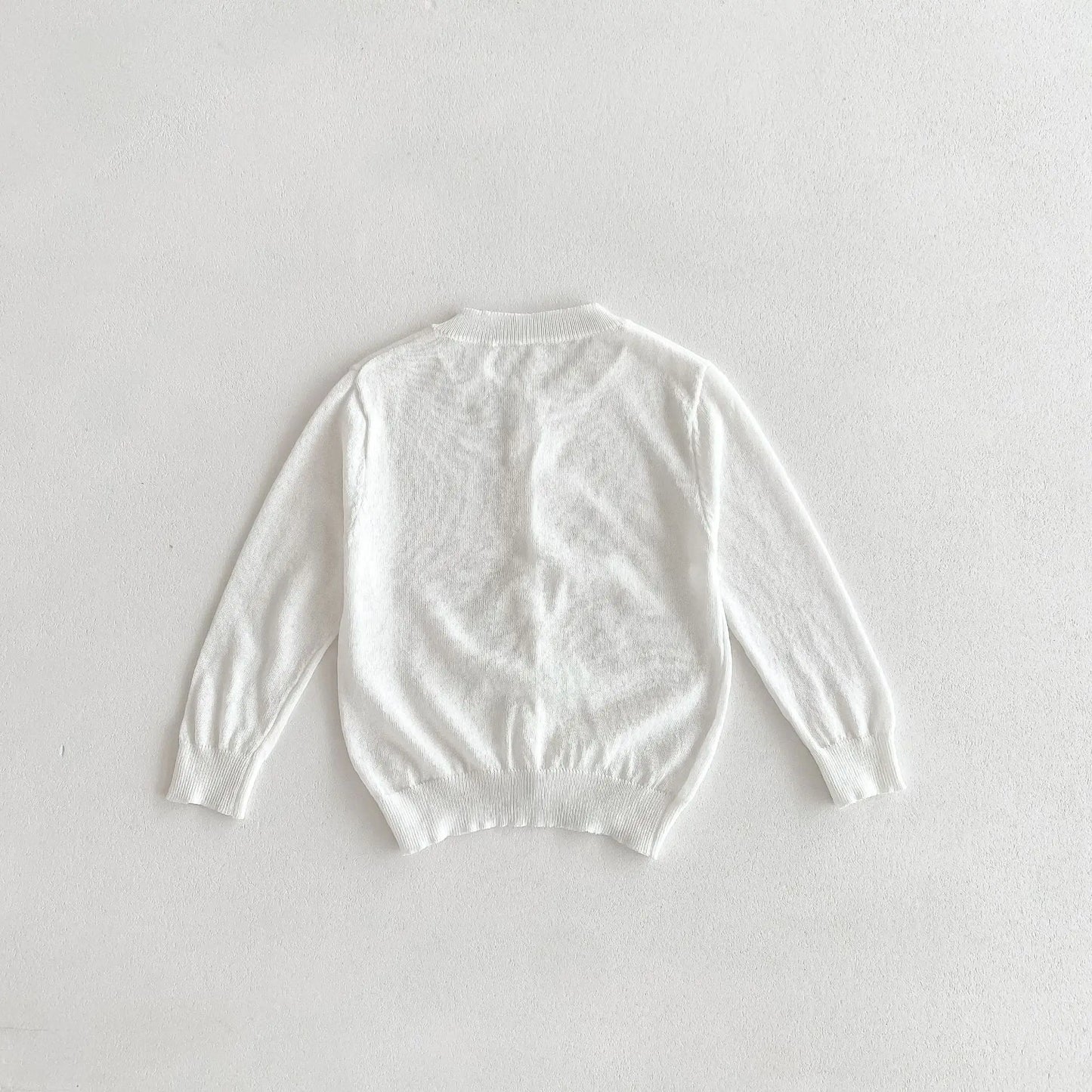 カーディガン・パーカー キッズカーディガン サマーカーディガンジャケット 薄手 シンプルベーシック 日除け クーラー冷房対策 5カラー