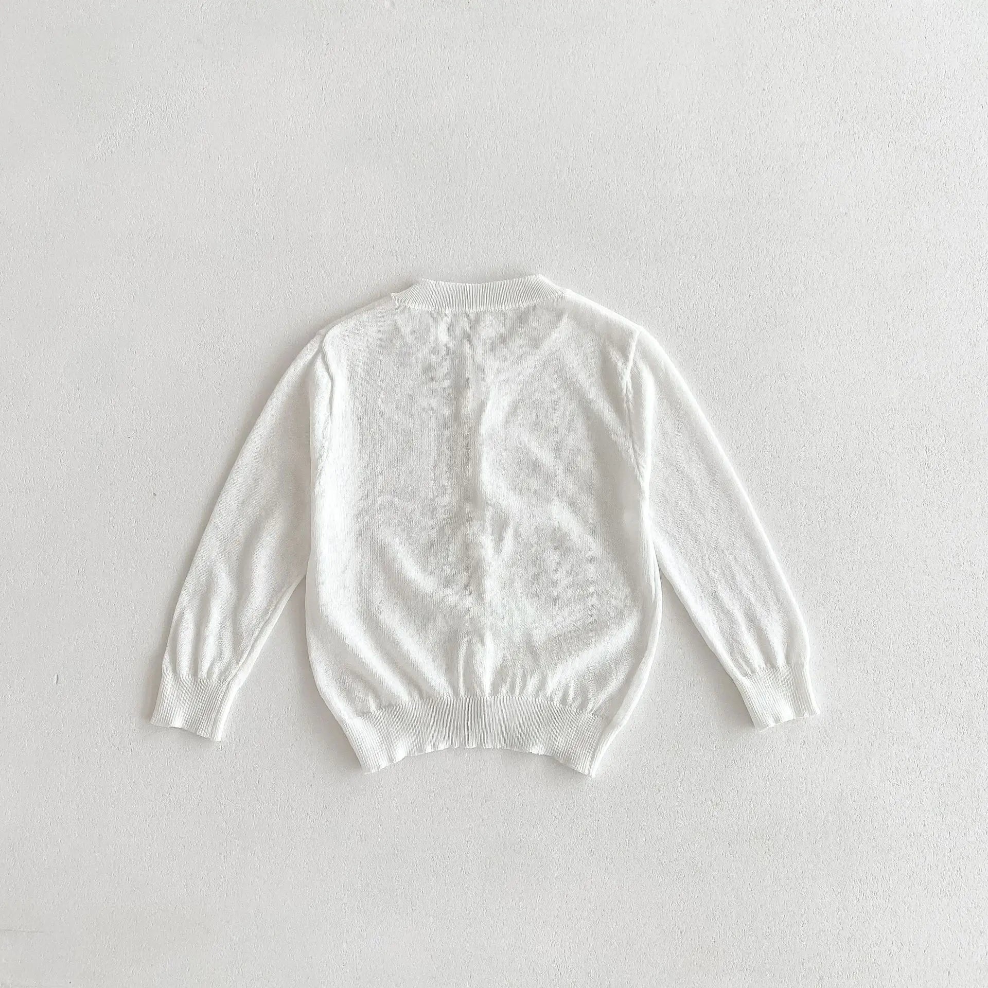 カーディガン・パーカー キッズカーディガン サマーカーディガンジャケット 薄手 シンプルベーシック 日除け クーラー冷房対策 5カラー