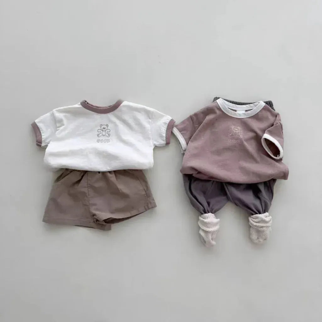 ハーフパンツ・ショートパンツ ベビーパンツ ショートパンツ シンプルベーシック 5カラー