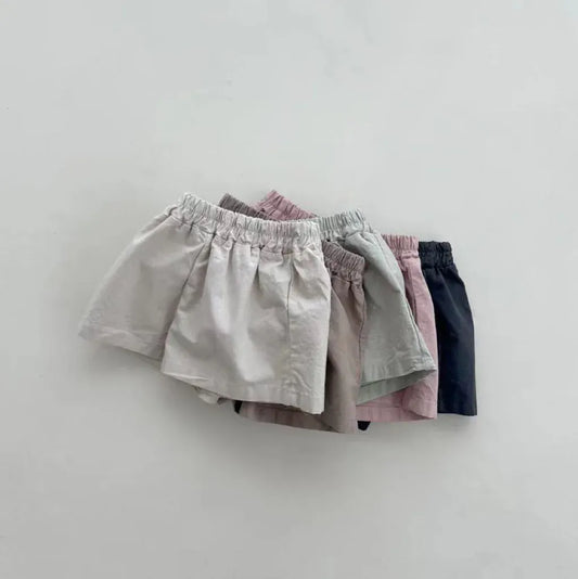 ハーフパンツ・ショートパンツ ベビーパンツ ショートパンツ シンプルベーシック 5カラー