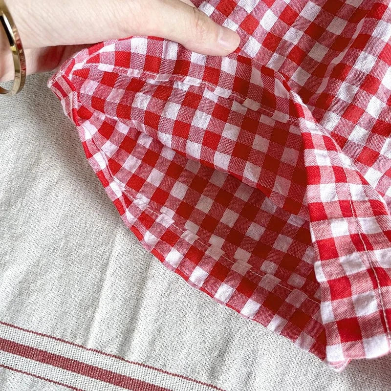 ハーフパンツ・ショートパンツ キッズパンツ ギンガムチェック ショートパンツ 6カラー【mh0004913】