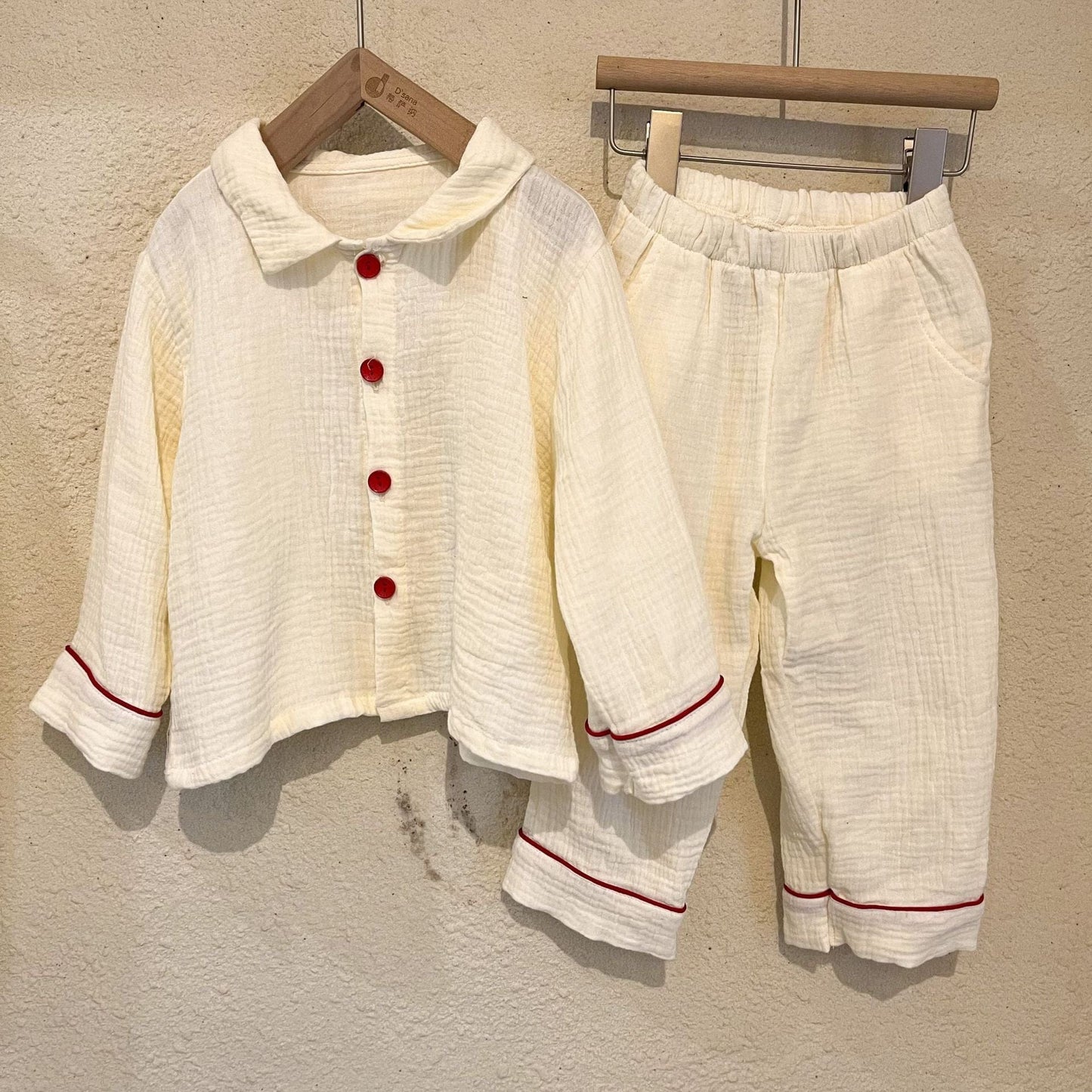 長袖パジャマ キッズ 長袖 パジャマ セット シンプル ガールズ ボーイズ 6926