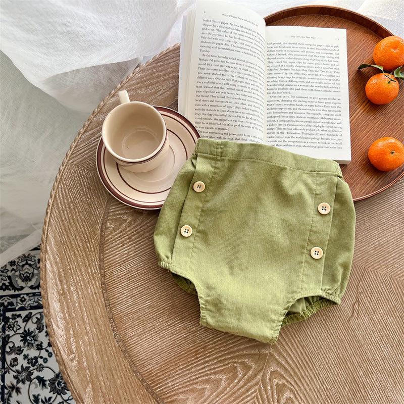 長袖セットアップ Avocado Cotton Shirt Shorts Set アボカド柄 セットアップ ブラウス ブルマ【mh0012238】