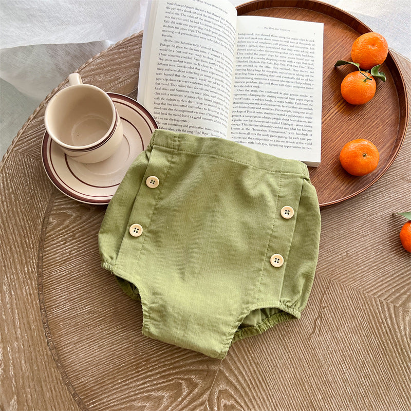 長袖セットアップ Avocado Cotton Shirt Shorts Set アボカド柄 セットアップ ブラウス ブルマ【mh0012238】