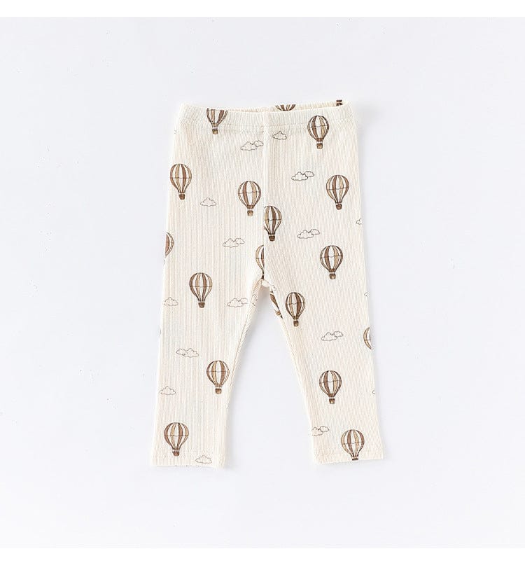 ロンパースセットアップ Balloon Pants / 66cm チェリー/気球プリント長袖ロンパース/パンツ【mh0010721】