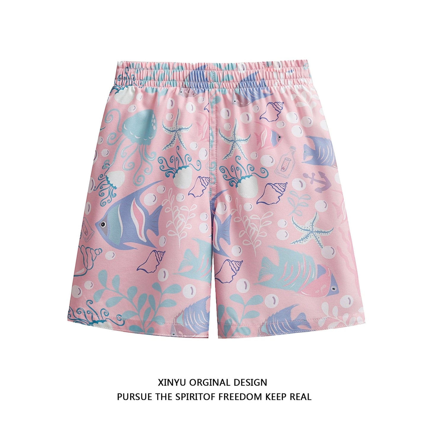 ベビー用水着 Beach pants pink starfish / 100 ボーイズ水着 スイムパンツスイムウェア サーフパンツ 海パン ボードショーツ【mh0009313】