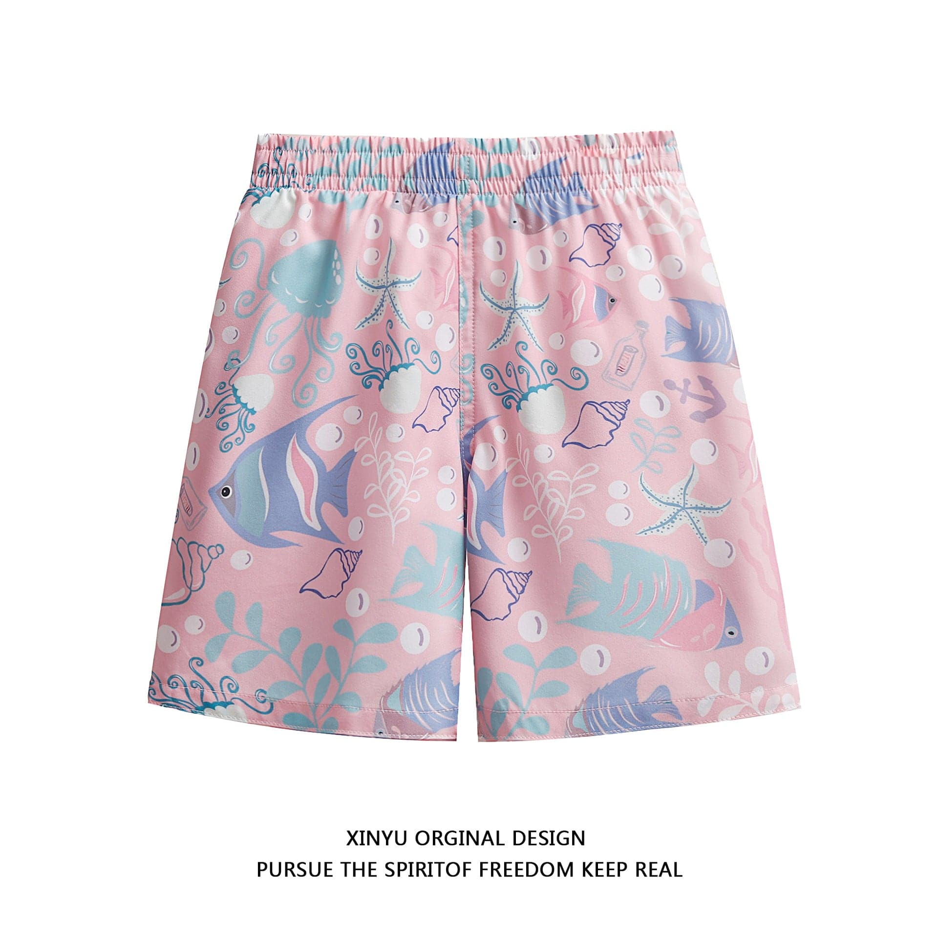 ベビー用水着 Beach pants pink starfish / 100 ボーイズ水着 スイムパンツスイムウェア サーフパンツ 海パン ボードショーツ【mh0009313】