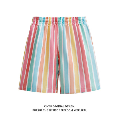 ベビー用水着 Beach pants with colorful stripes / 100 ボーイズ水着 スイムパンツスイムウェア サーフパンツ 海パン ボードショーツ【mh0009313】