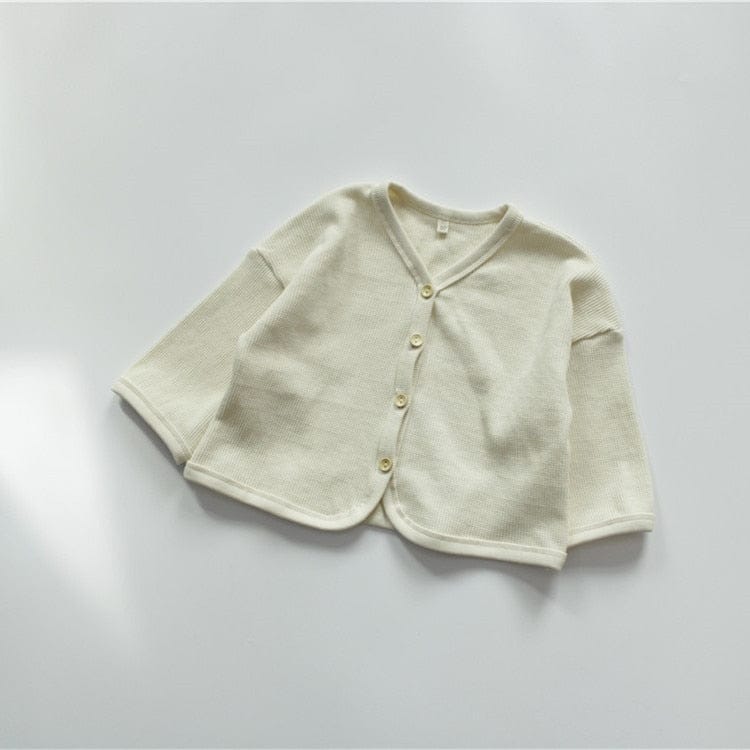 カーディガン・パーカー beige / 80cm キッズ シンプル カーディガン