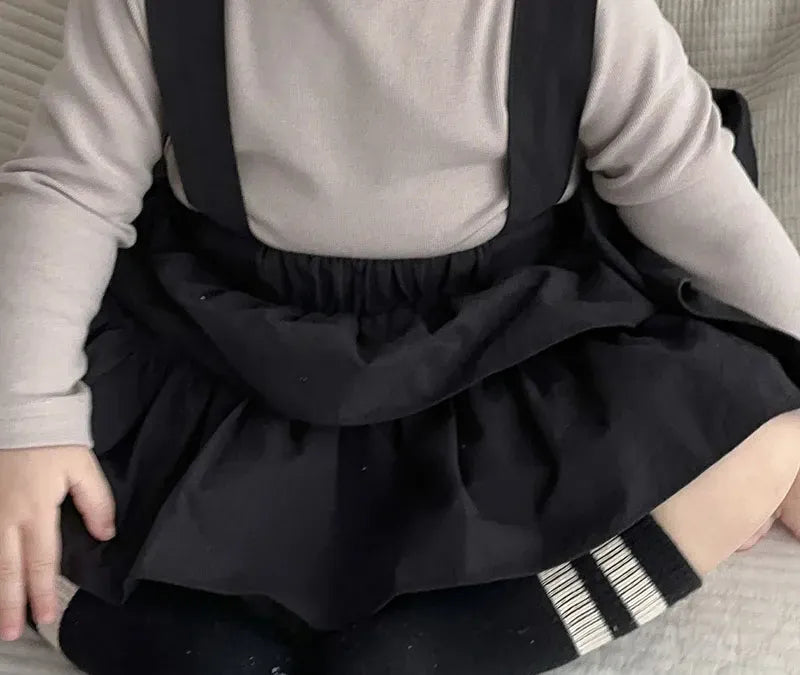 ブルマパンツ black dress / 73cm ベビーパンツ トップス 長袖Tシャツ パンツインティアードスカート