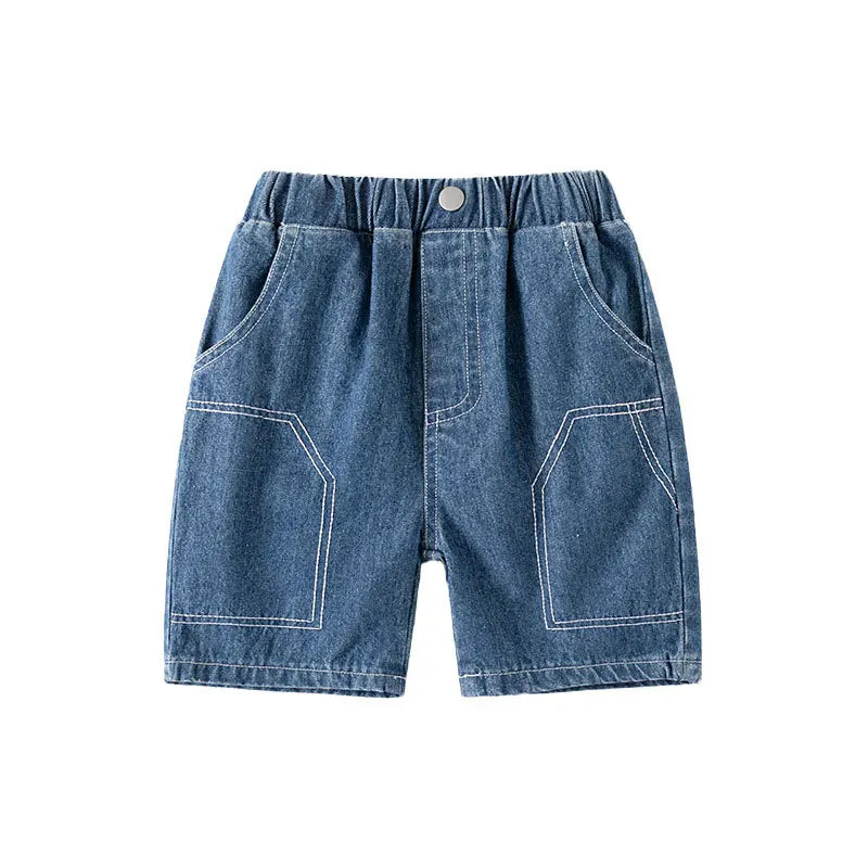 ハーフパンツ・ショートパンツ blue / 90cm / 取り寄せ（3〜14日） ☺︎ キッズパンツ デニム ハーフパンツ ショートパンツ ブルー/ブラック/2カラー