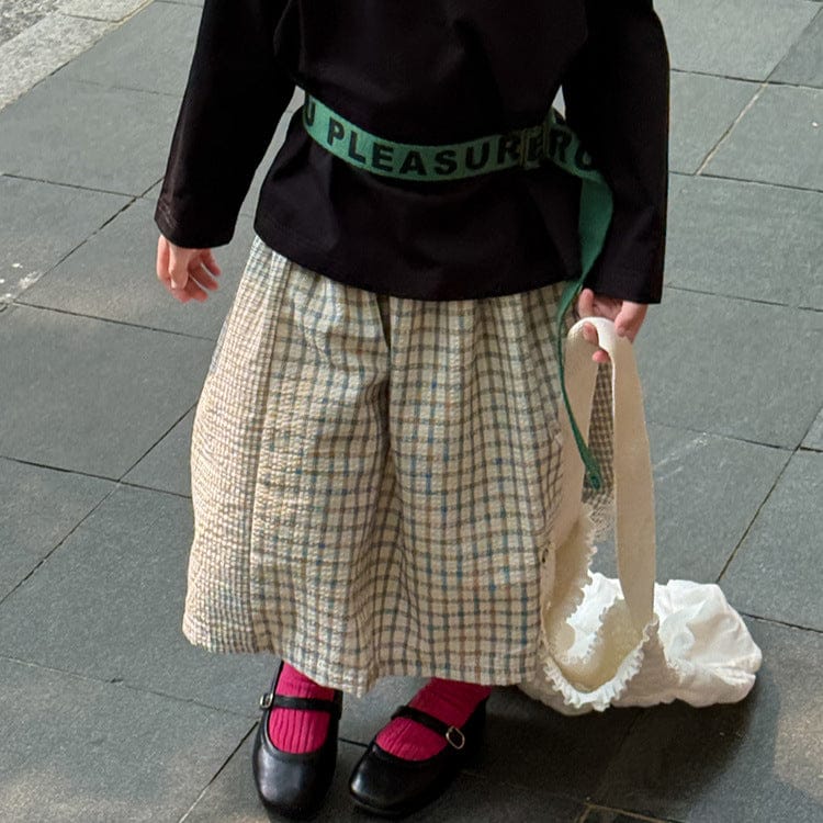 スカート Check / 90cm チェックパッチワークスカート【mh0010592】