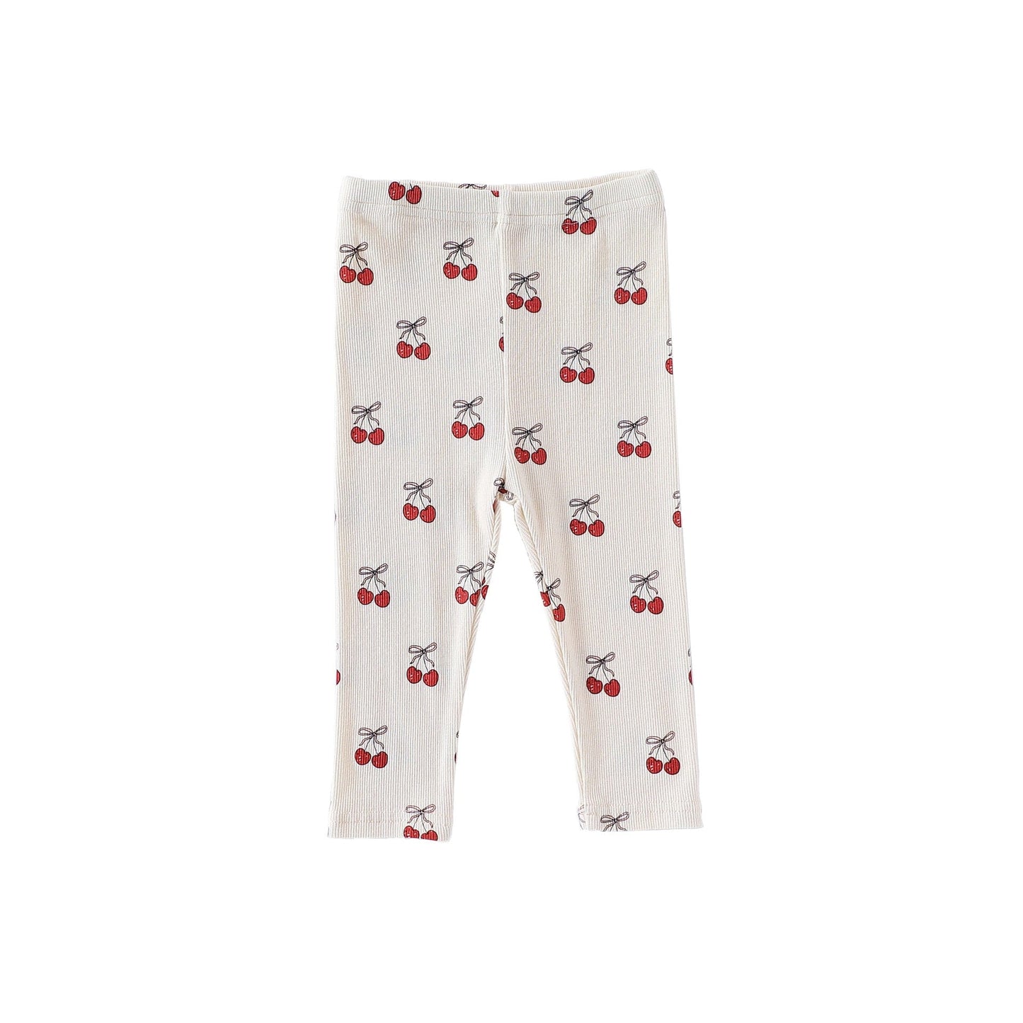 ロンパースセットアップ Cherry Pants / 66cm チェリー/気球プリント長袖ロンパース/パンツ【mh0010721】