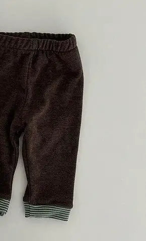 レギンスパンツ coffee / 9M  73cm ベビーパンツ ルーズパンツ レギンスパンツ 2カラー
