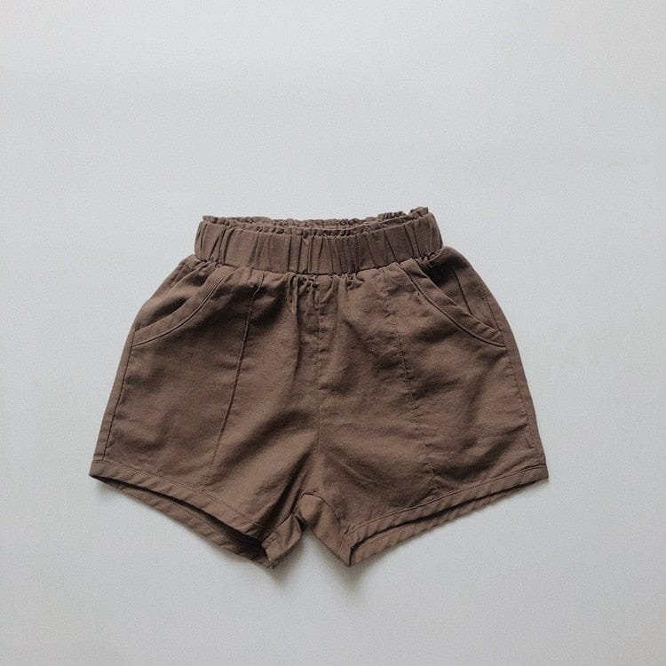 ハーフパンツ・ショートパンツ color A / 12M/80cm キッズ シンプル ベーシック サマー ショートパンツ 3カラー ボーイズ