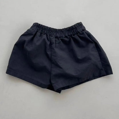 ハーフパンツ・ショートパンツ dark blue / 9M  73cm ベビーパンツ ショートパンツ シンプルベーシック 5カラー