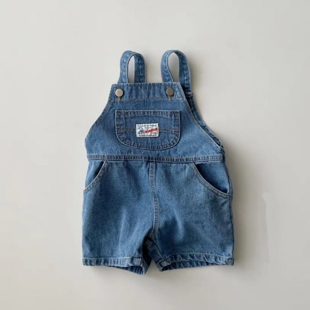 オーバーオール Denim Blue / 73cm デニムショートオーバーオール【mh0010373】