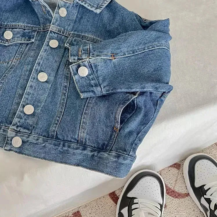 ショートコート・ジャケット・ジャンパー キッズジャケット デニムジャケット Gジャン