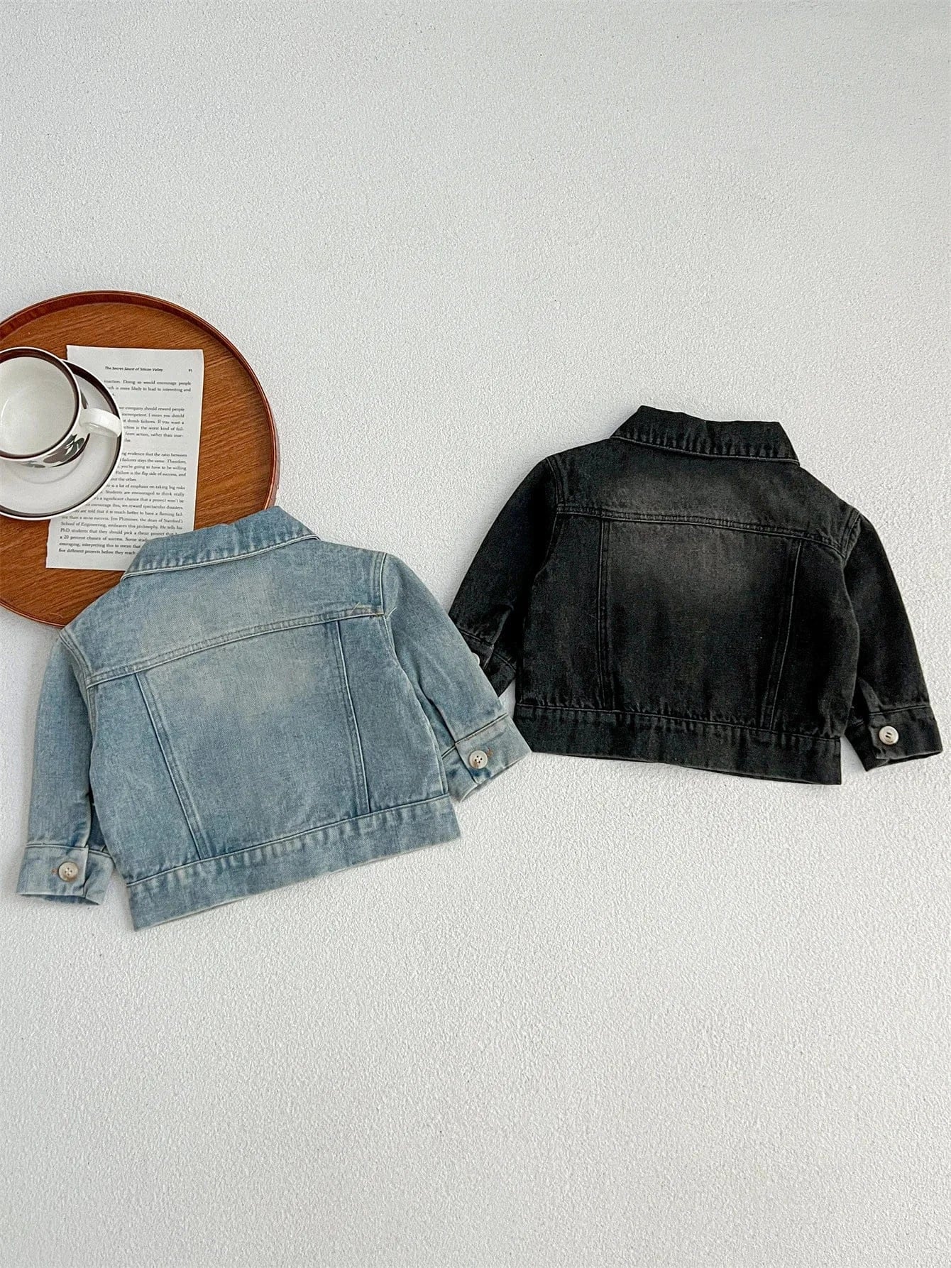 ショートコート・ジャケット・ジャンパー キッズアウター シンプルベーシックデニムジャケットGジャン【mh0008610】