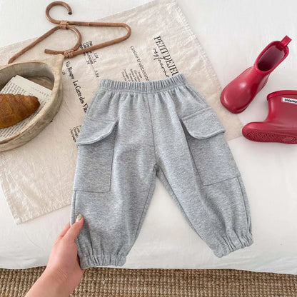 ロングパンツ・スウェットパンツ gray / 9M  73cm キッズパンツ スウェットカーゴパンツ 4カラー