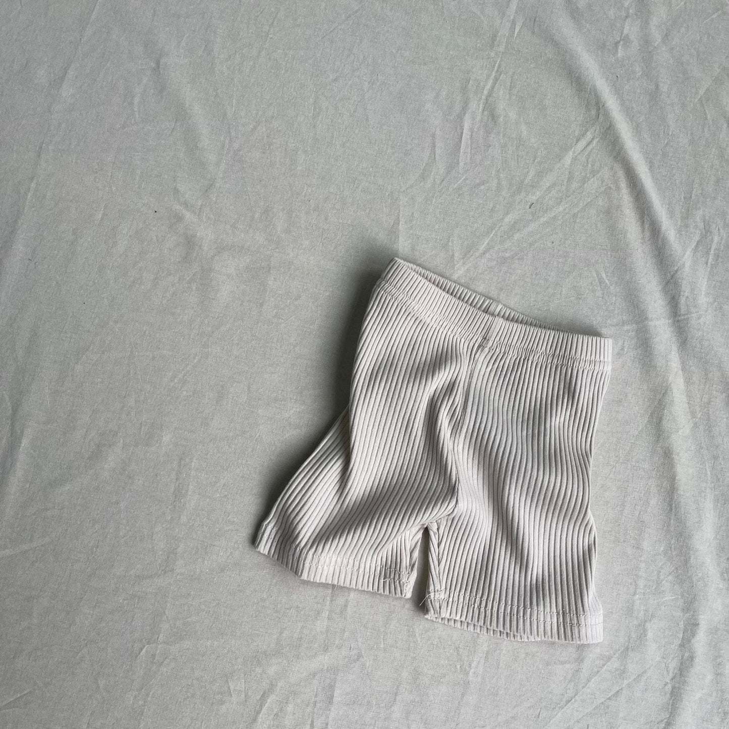 レギンスパンツ Gray Apricot / 73cm ベビーパンツ デイリーベイーシックショートリブレギンスパンツ【mh0009154】