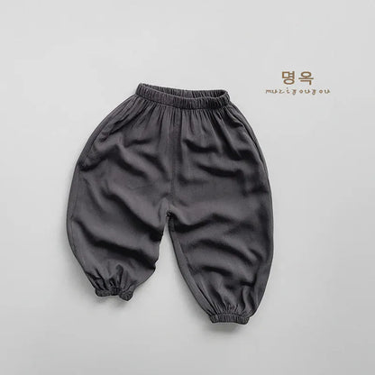 ロングパンツ・スウェットパンツ gray coffee / 12M  80cm キッズパンツ サマールーズロングパンツ シンプルベーシック