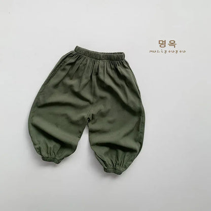 ロングパンツ・スウェットパンツ green / 12M  80cm キッズパンツ サマールーズロングパンツ シンプルベーシック