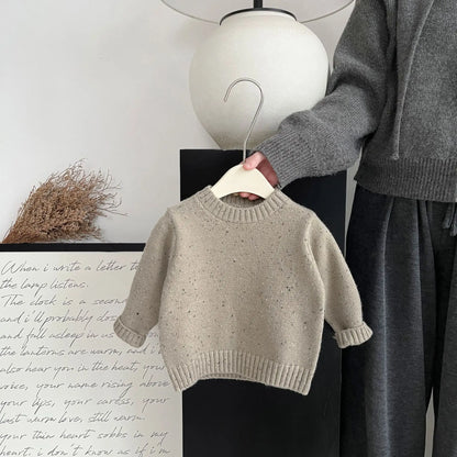 長袖セットアップ green sweater / 6M  66CM ベビーベスト/トップス/パンツ フェイクムートンボアフリースベスト/カラフルネップ長袖ニットセーター/ポンポン付きフリルニットパンツ【mh0008041】