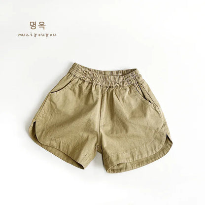 ハーフパンツ・ショートパンツ khaki / 12M  80cm キッズパンツ ショートパンツ ルーズランニングパンツ 3カラー