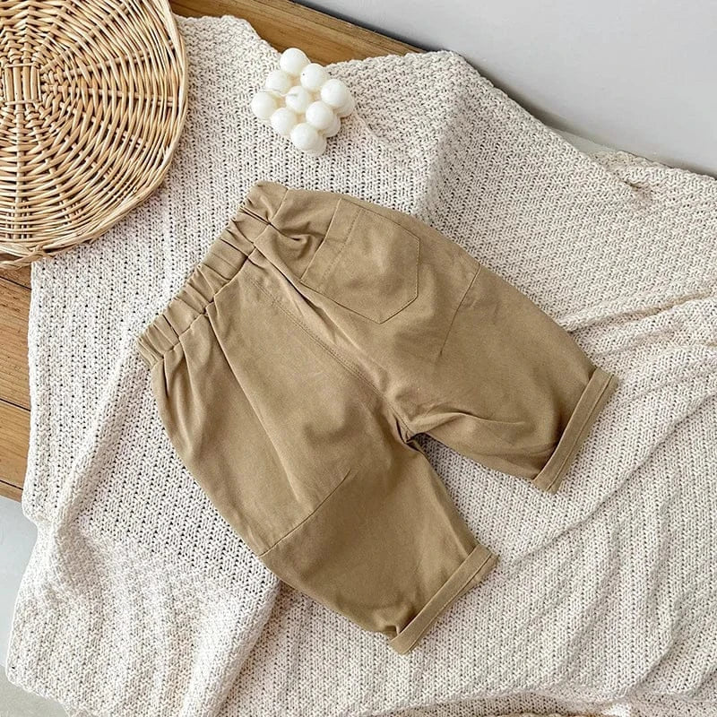 ロングパンツ・スウェットパンツ Khaki / 6M  66CM ベビーパンツ シンプルベーシックデイリーロングルーズパンツ【mh0008619】