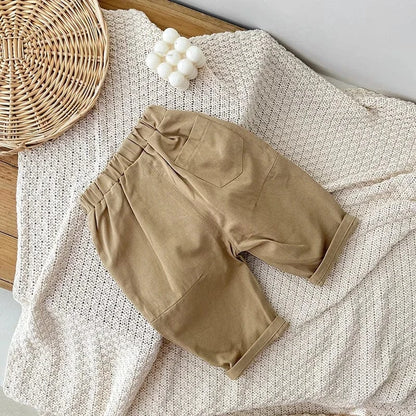 ロングパンツ・スウェットパンツ Khaki / 6M  66CM ベビーパンツ シンプルベーシックデイリーロングルーズパンツ【mh0008619】