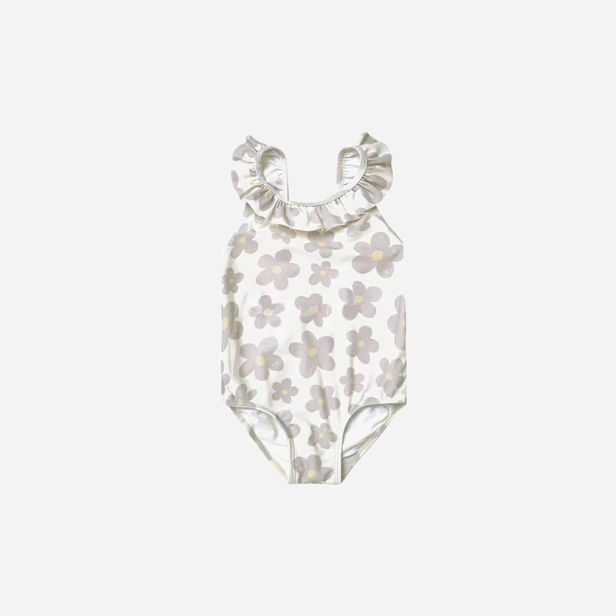 ベビー用水着 Lace swimsuit five-petal flowers / 80 ガールズ水着 ノースリーブワンピーススイムウェア ラッシュガード【mh0009365】