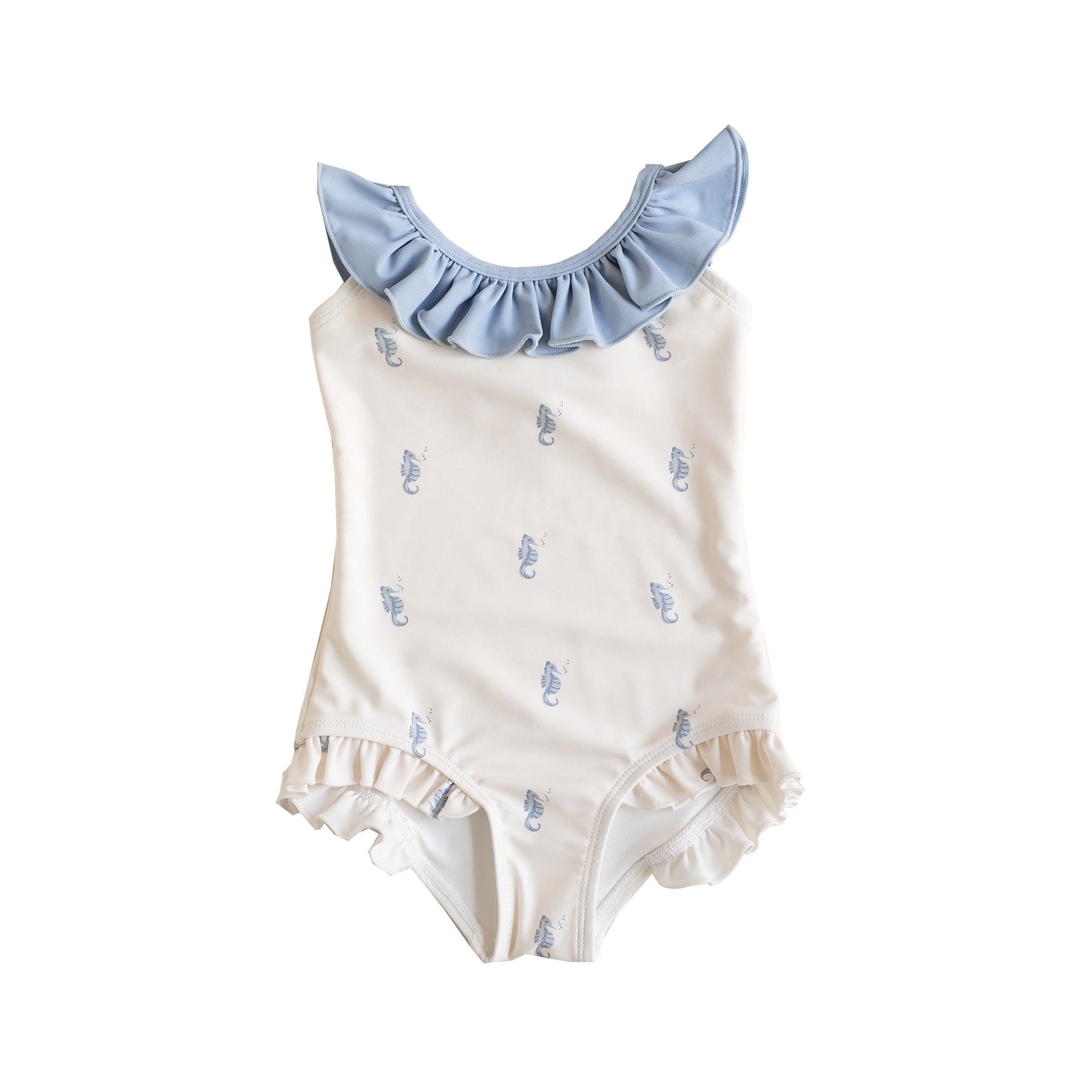 ベビー用水着 Lace swimsuit seahorse [free swim cap of the same suit] / 80 ガールズ水着 ノースリーブワンピーススイムウェア ラッシュガード【mh0009371】